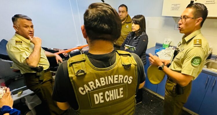 Carabinero baleado en procedimiento por robo de auto en Laguna Verde de Valparaíso