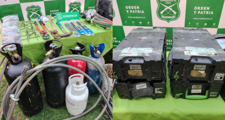 Carabineros revela que detenidos por robos a cajeros en la RM serían autores de incendio en Meiggs