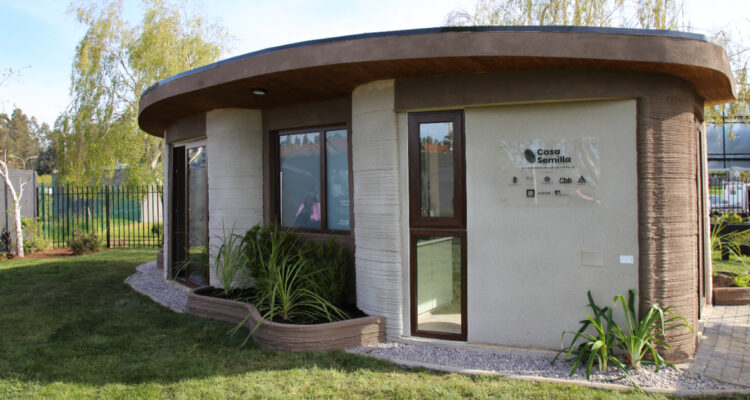 Primera casa 3D de Latinoamérica construida en Chile
