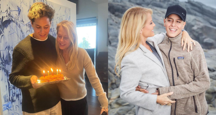 Cecilia Bolocco junto a su hijo Máximo Menem en referencia a conversación tras descubrir tumor cerebral