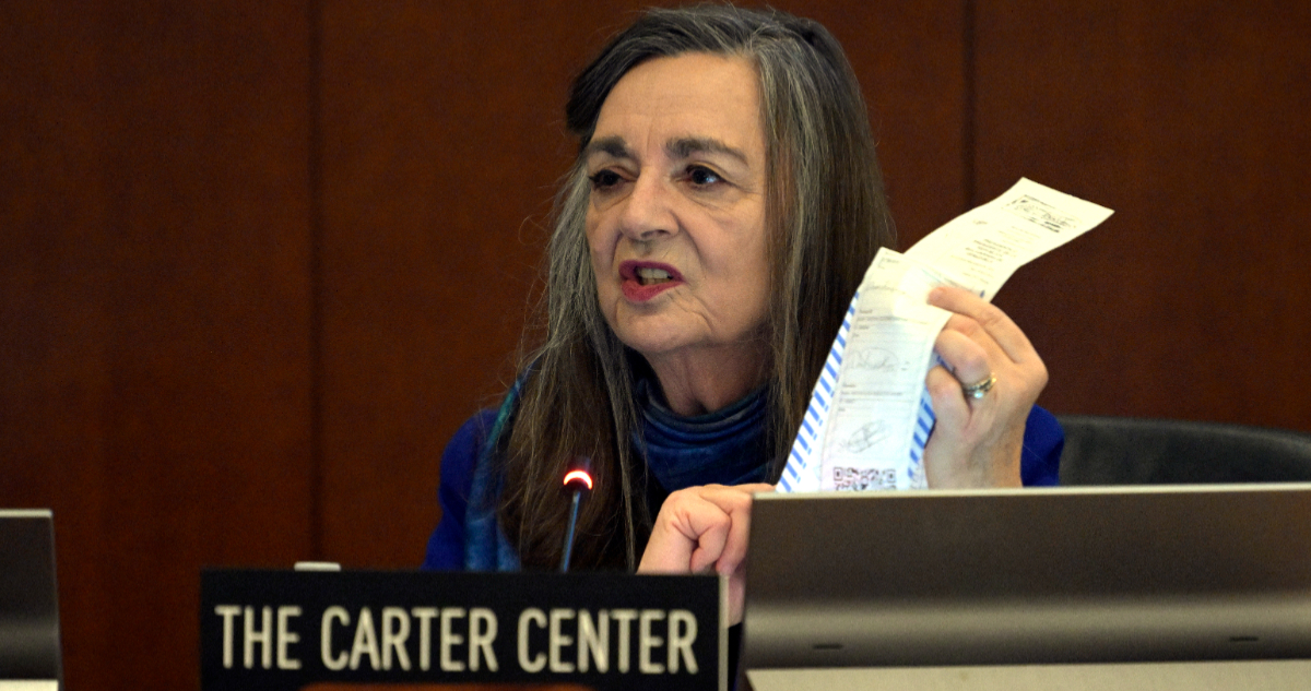 Centro Carter muestra actas electorales de Venezuela que dan por ganador a Edmundo González