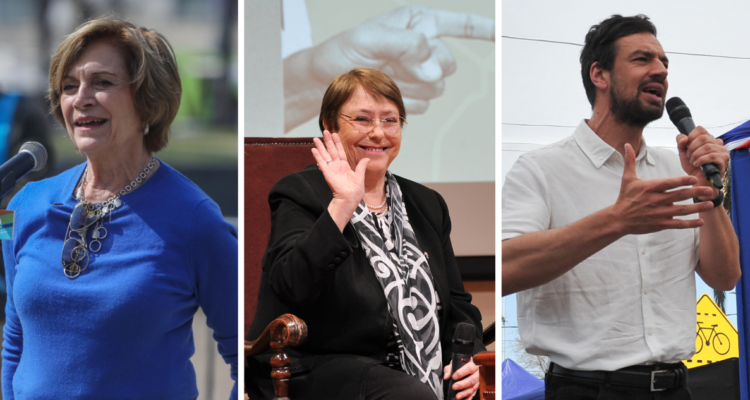 CEP: Matthei, Bachelet y Vodanovic se posicionan nuevamente como los políticos mejor evaluados