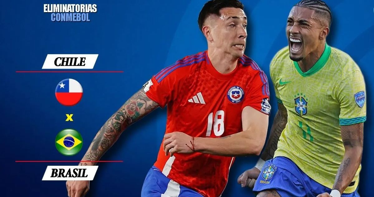 Cuándo, dónde, a qué hora y cómo ver en vivo el partido de Chile vs Brasil por eliminatorias sudamericanas por TV y por streaming.