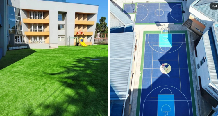 Interior del Colegio Mundo Mágico de Temuco