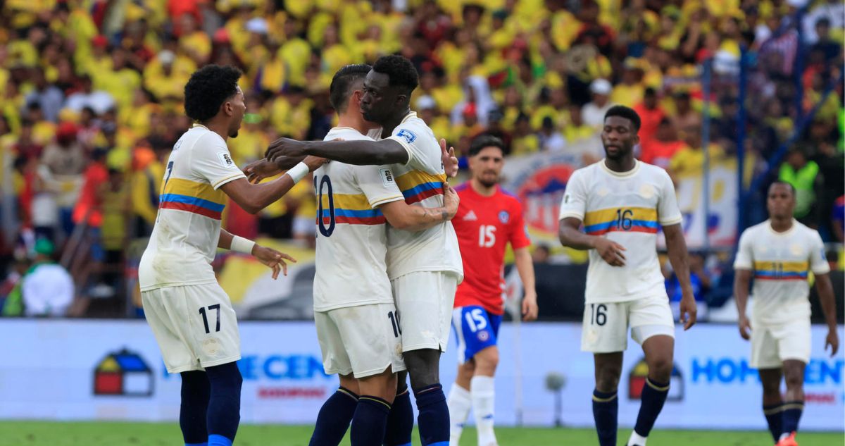 Colombia y Chile en Barranquilla