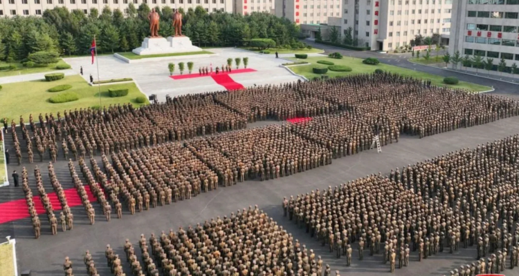 El gobierno norcoreano aseguró que más de un millón de jóvenes han solicitado unirse al Ejército.