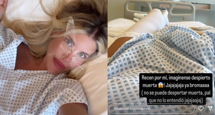 Coté López en la clínica