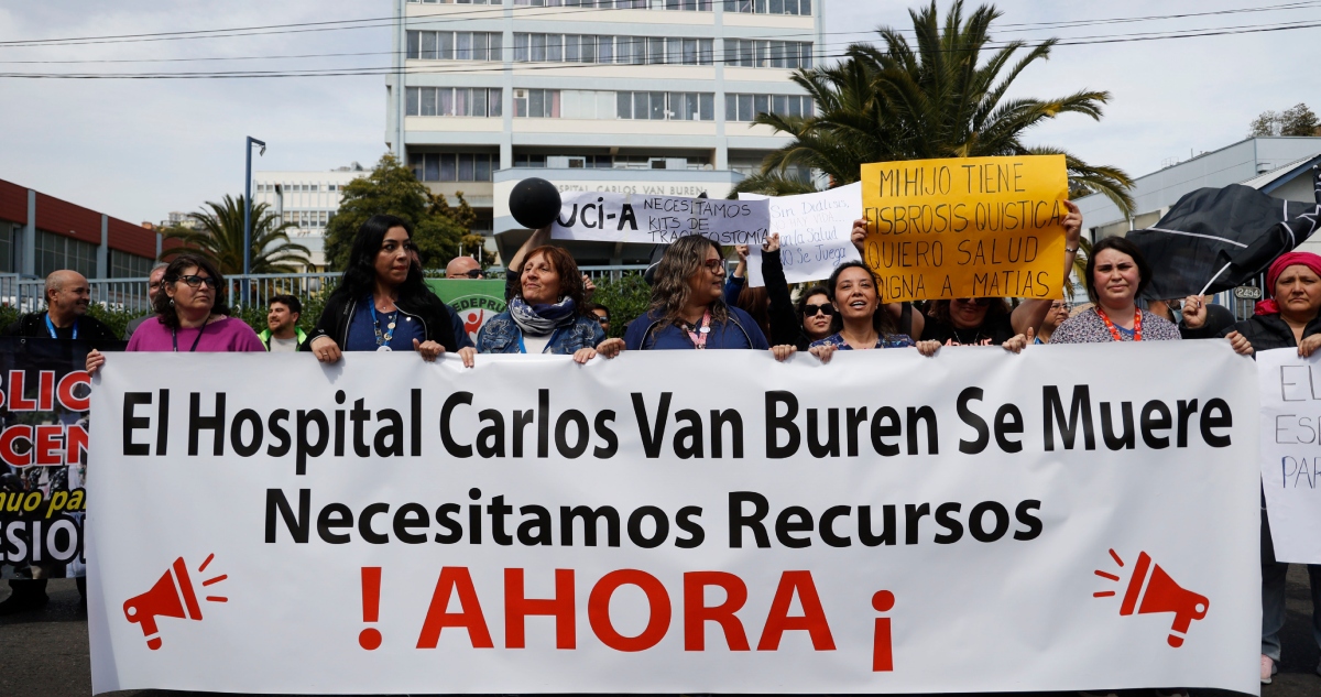 Crisis presupuestaria en Hospital Carlos Van Buren: Colmed Valparaíso apunta a entrega parcelada de recursos por parte del Servicio de Salud