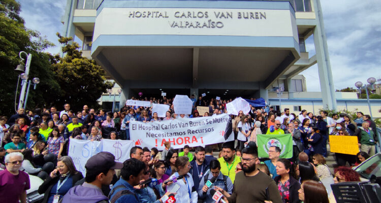 Servicio de Salud Valparaíso por crisis del Hospital Van Buren: 