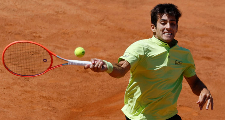 Cristian Garin cayó en braga y se despide de su sueño en Portugal.