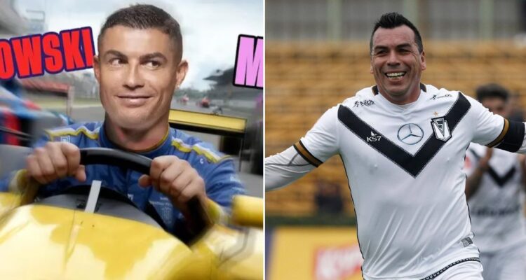 Cristiano Ronaldo Esteban Paredes