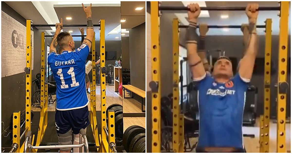 Cristóbal Campos avanza en su recuperación