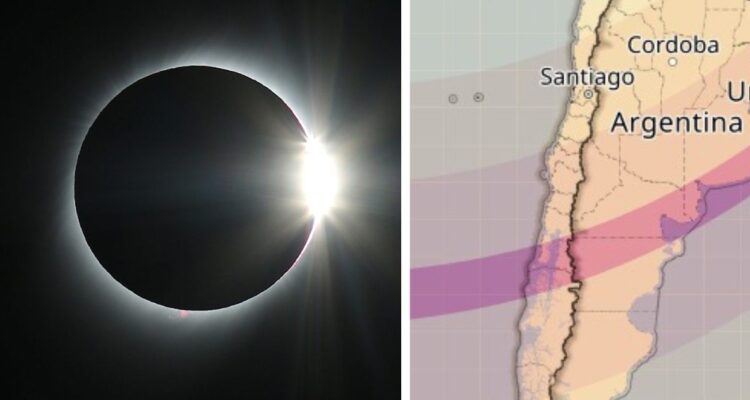 Cuándo es o será el próximo eclipse de sol solar en Chile, en qué regiones se verá y en qué año será, será anular, total o parcial, fecha.