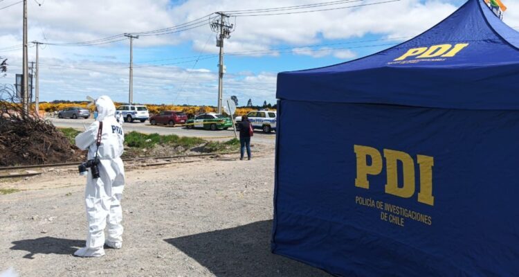 Cuerpo quemado en sector de Alerce en Puerto Montt