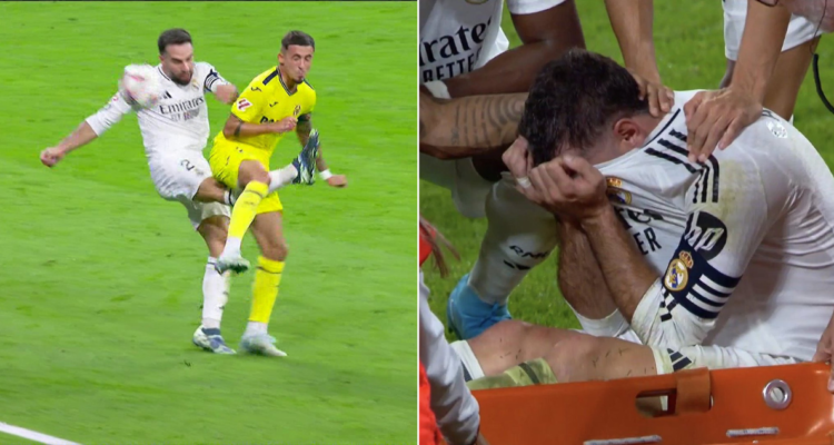 Dani Carvajal sufrió tres roturas de rodillas y tendrá un extenso tiempo de recuperación.