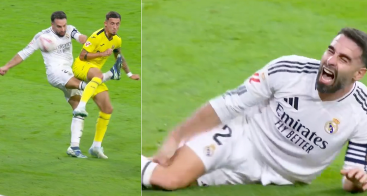 El desgarrador grito de Dani Carvajal tras grave lesión con el Real Madrid.