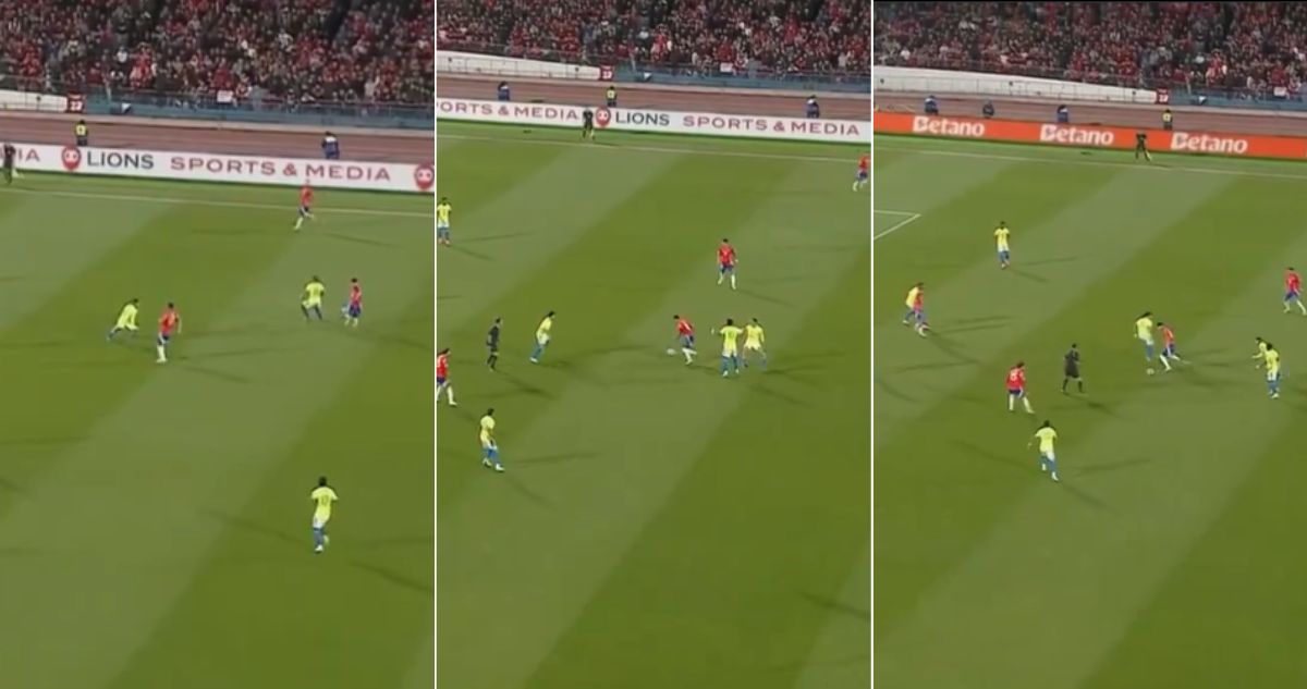Darío Osorio y su jugada espectacular en La Roja ante Brasil por Eliminatorias