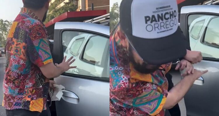 Le pegaron un combo: Pancho Orrego denuncia agresión mientras hacía campaña en Ñuñoa