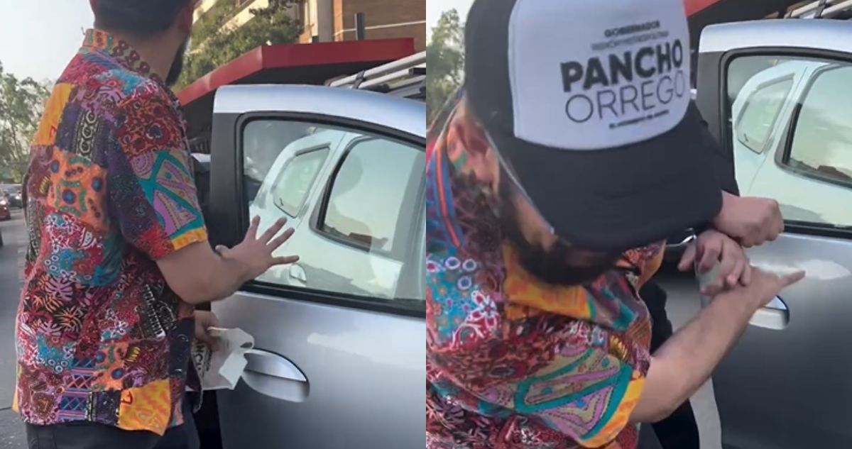 Le pegaron un combo: Pancho Orrego denuncia agresión mientras hacía campaña en Ñuñoa