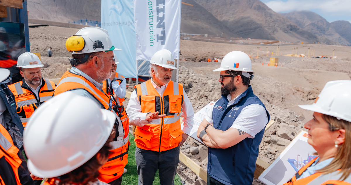 Del mar a Codelco: Así avanza obra de desalinizadora de la estatal, que en peak generará 5.500 empleo