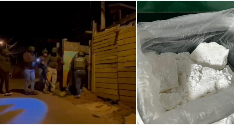 Un detenido tras allanamiento en Valparaíso: incautan droga y armas