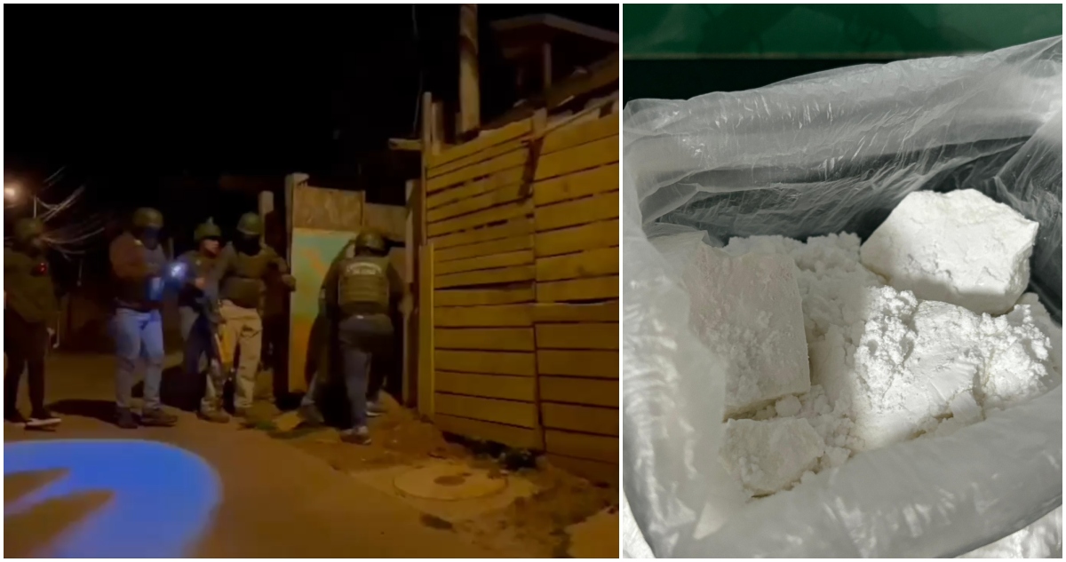Un detenido tras allanamiento en Valparaíso: incautan droga y armas