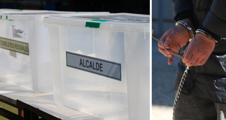 Urnas de votación por sujeto detenido en local de Los Ángeles