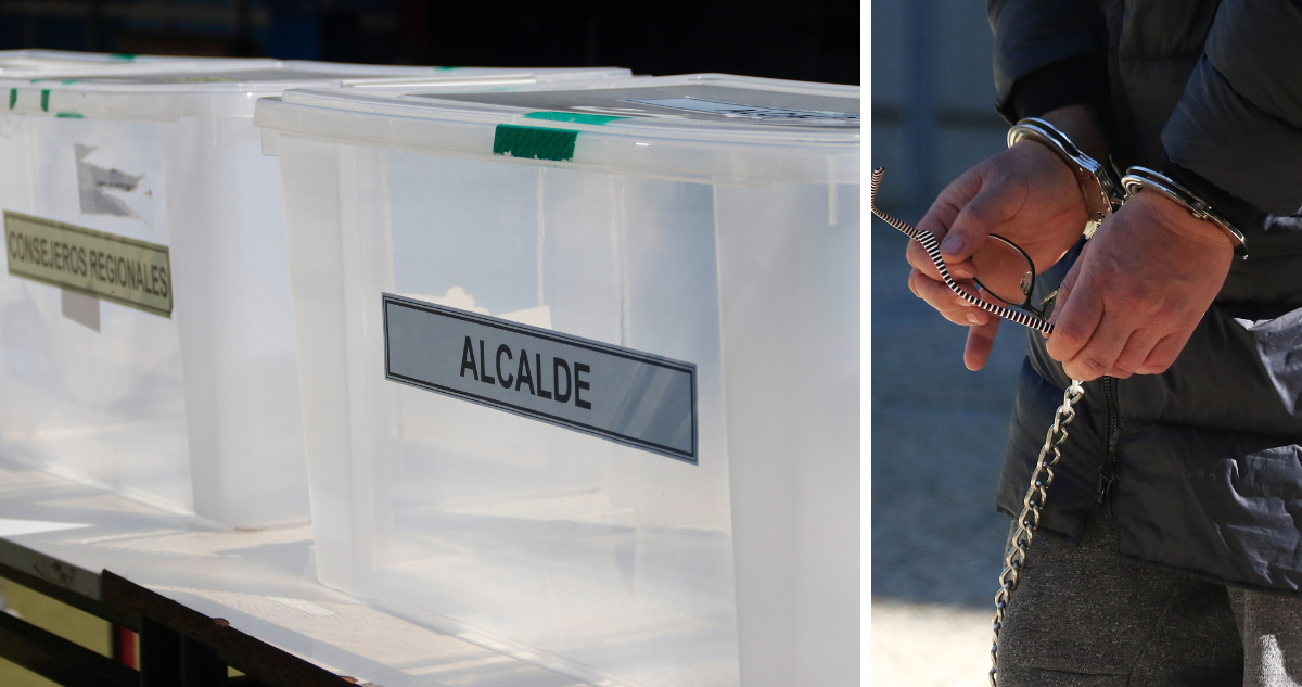 Urnas de votación por sujeto detenido en local de Los Ángeles
