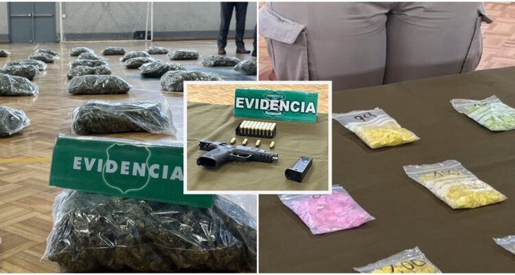 Detenidos operación cali: 800 millones de droga incautada incluido éxtasis