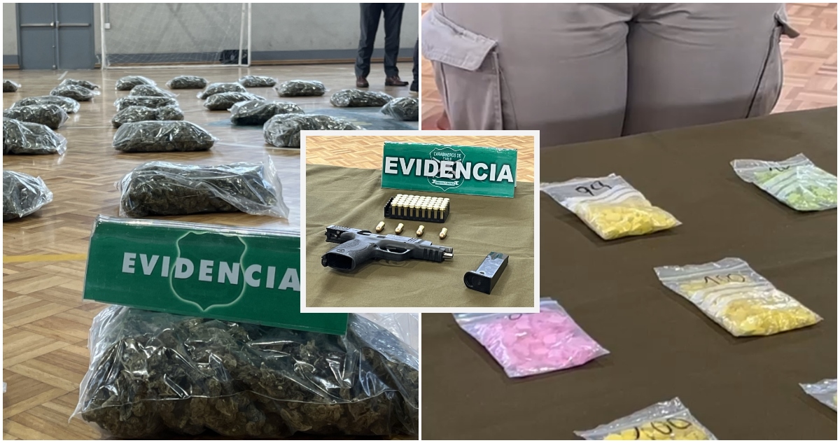 Detenidos operación cali: 800 millones de droga incautada incluido éxtasis