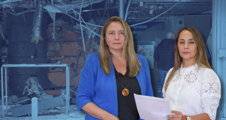 Ante alza de robos a cajeros automáticos: diputadas de oposición exigen nuevas medidas al Gobierno.