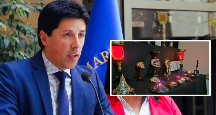 Diputado González contra grupo satanista