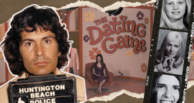 Captura de Woman of the Hour y de mugshot policial de Rodney Alcala en referencia al asesino en serie.