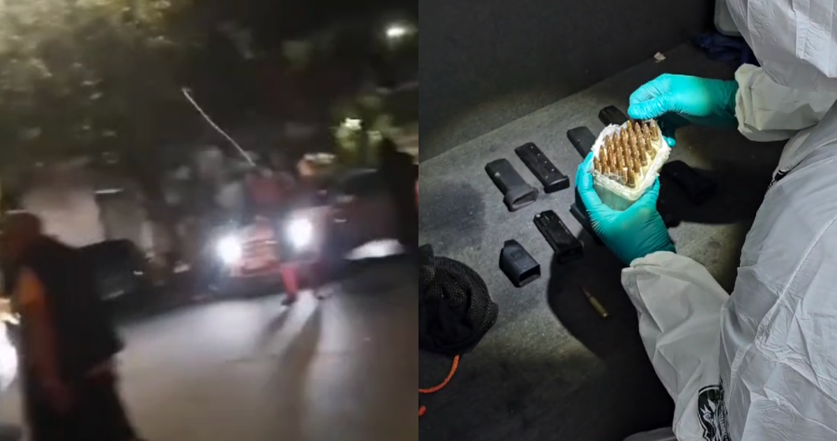 Masivo operativo de Carabineros en el Barrio Franklin por drogas y disparos: hay al menos 5 detenidos