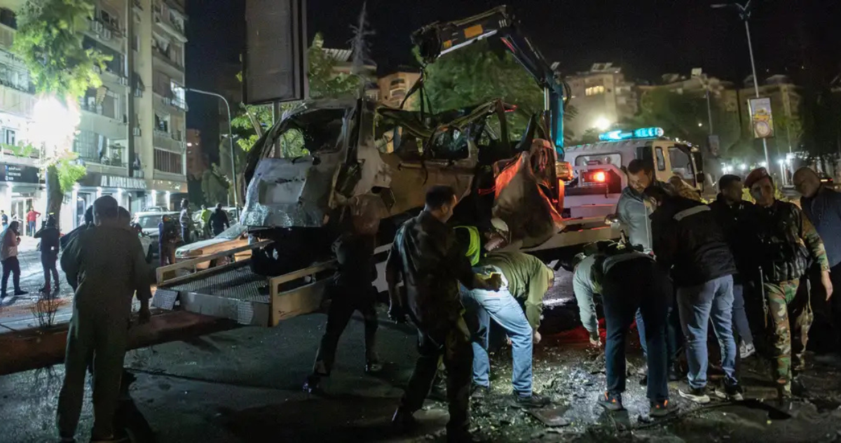 Al menos 7 muertos deja ataque contra barrio en Damasco: Siria lo atribuye a Israel