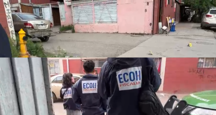 ECOH Fiscalía trabajando tras homicidio frustrado en Lo Espejo
