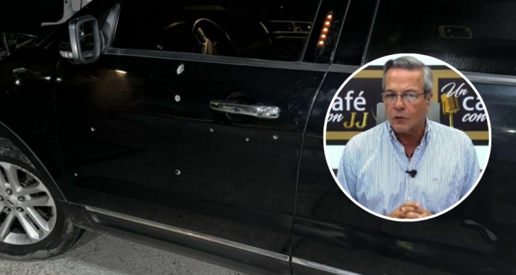 Investigan disparos a vehículo de candidato presidencial en Ecuador: su hijo iba en el auto