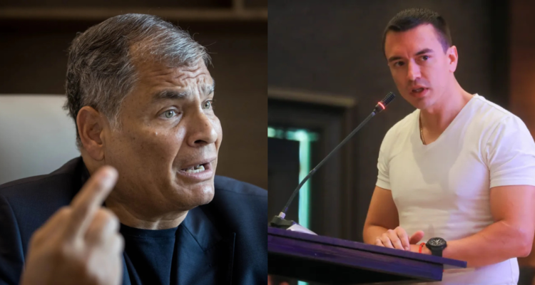 Rafael Correa: Noboa es un tipo malo, capaz de cualquier cosa. No hay garantía de elecciones limpias