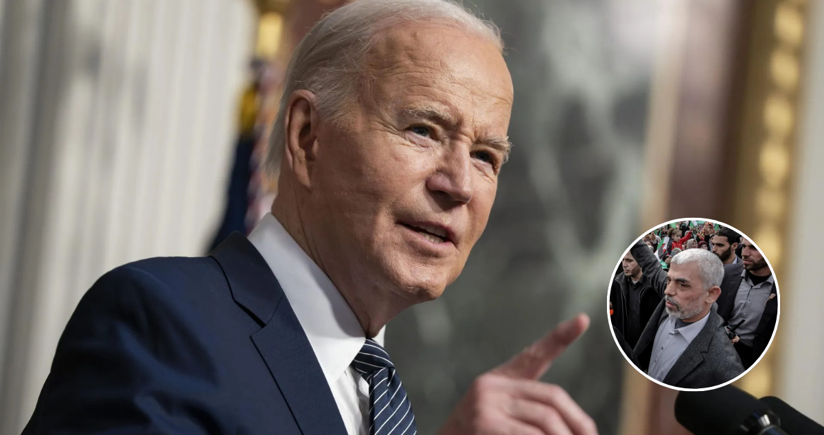 Biden ve una oportunidad para un alto a la guerra en Gaza tras muerte de Yahya Siwar, líder de Hamás