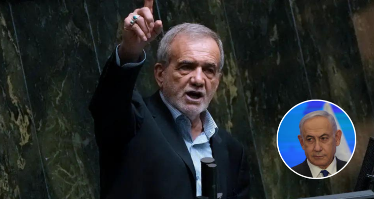 Pezeshkian advierte a Netanyahu: Esta es una parte de nuestro poder. No entres en conflicto con Irán