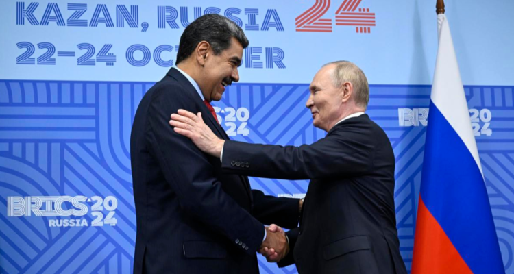 Putin se reúne con Maduro y llama a Venezuela socio fiable de Rusia en la cumbre BRICS