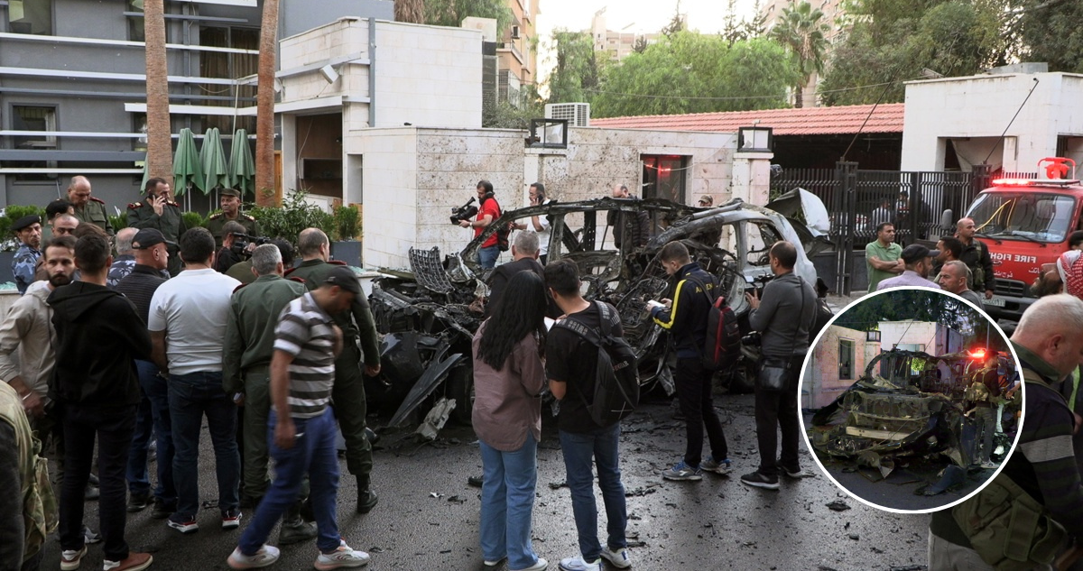 Al menos dos muertos deja bombardeo israelí contra un auto en acomodado barrio de Damasco