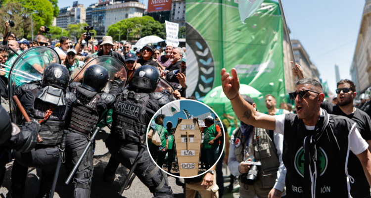 Recorte estatal de Milei desata masivas protestas en Argentina y empleados públicos inician huelga