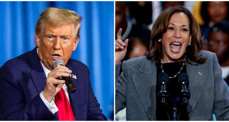 Donald Trump y Kamala Harris | EFE