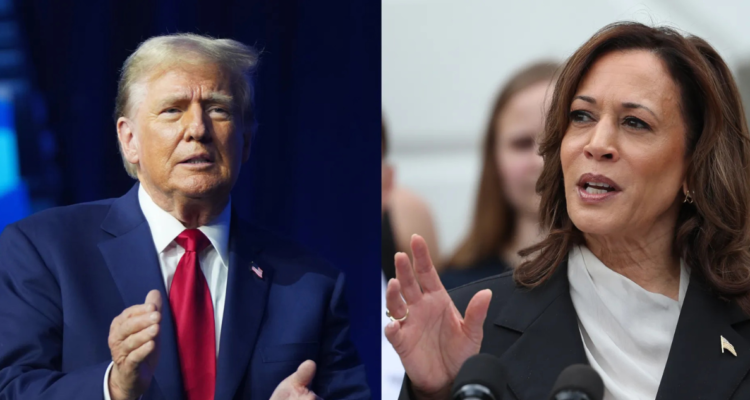 Donald Trump y Kamala Harris