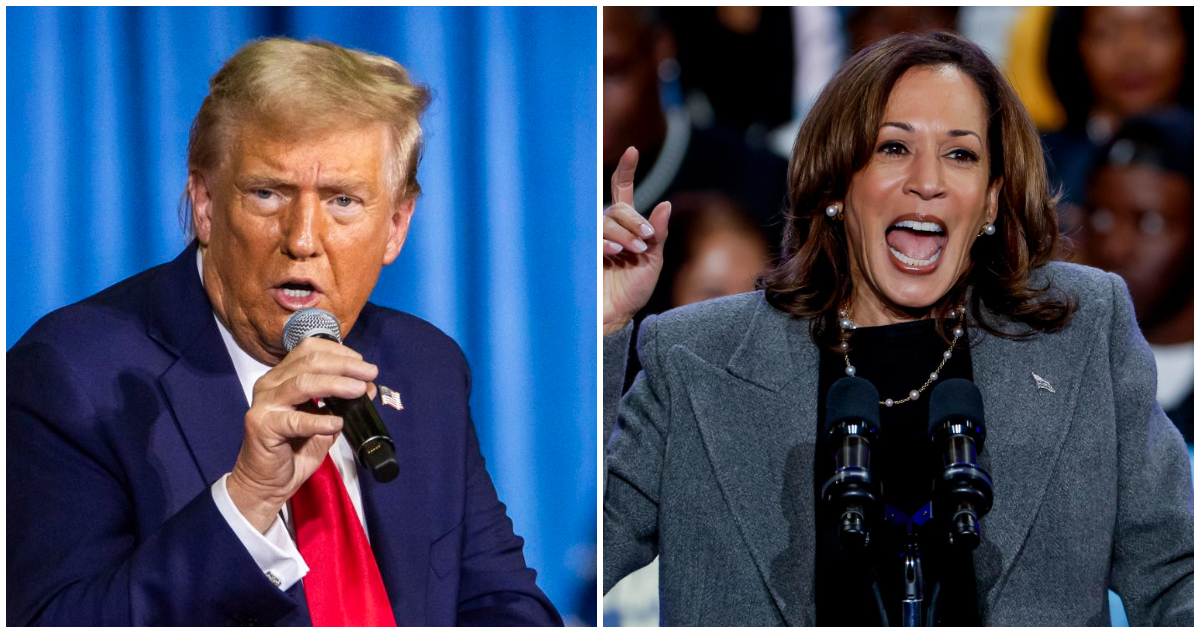 Donald Trump y Kamala Harris | EFE