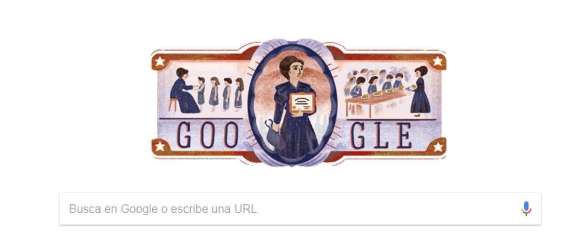 Doodle de Eloisa Díaz