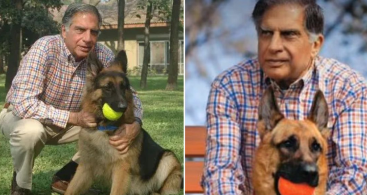 Empresario Ratan Tata y Tito