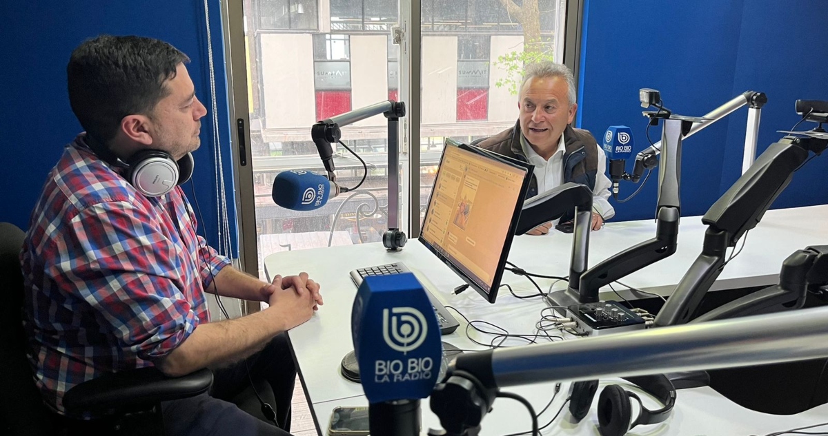 Candidato independiente a alcalde de Concepción, Jaime Monjes