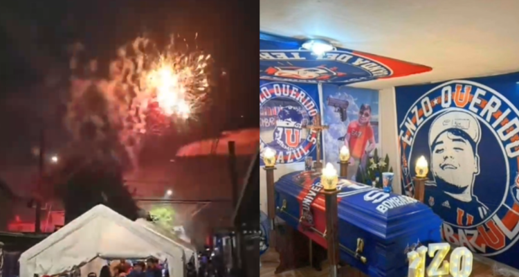 Sin detenidos se vivió intensa noche de velorio de “Enzo Bombazul”: será enterrado esta tarde